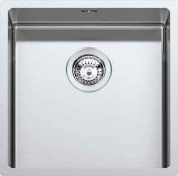 Barazza inbouw spoelbak RVS 44 x 40 cm