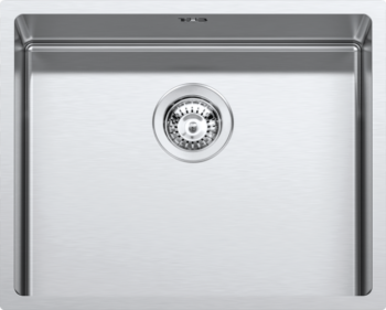 Barazza inbouw spoelbak RVS 44 x 50 cm