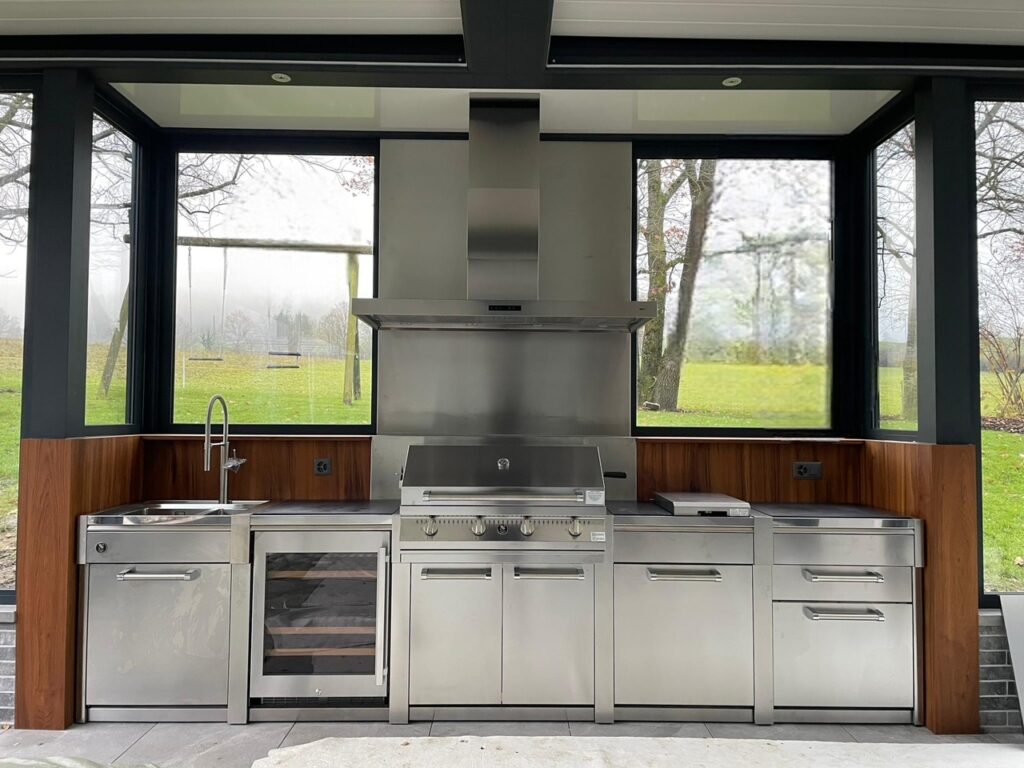 Steel RVS buitenkeukens