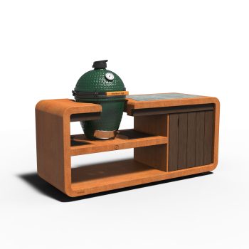 Forno Kamado Station Cortenstaal