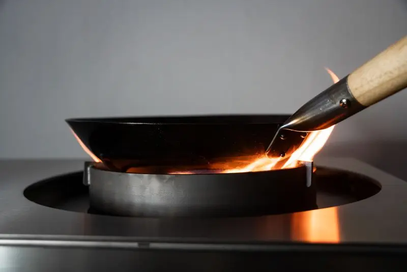 Flammkraft Block R Inbouw wokbrander